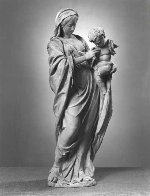 Victoria and Albert Museum — Mazza Giuseppe Maria - sec. XVII/ XVIII - Madonna con Bambino — insieme